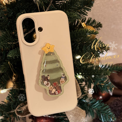 For iPhone case christmas tree iPhone 16 case