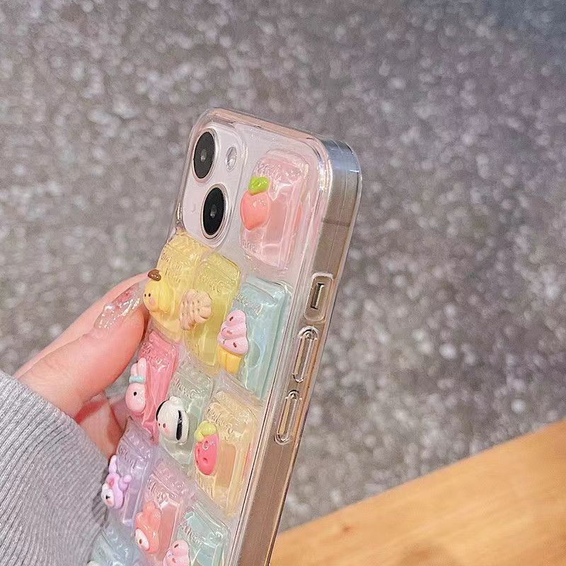 For iPhone case with candy