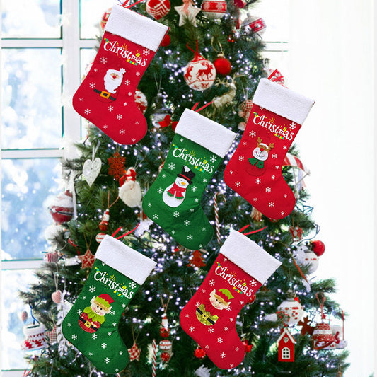 5PCS Christmas Stockings