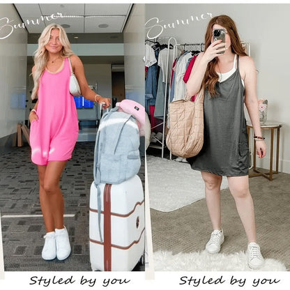 👗Women's Summer Sleeveless Mini Dress