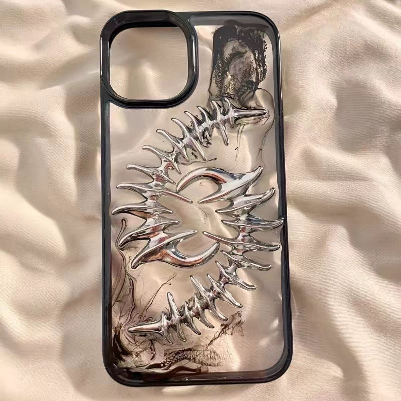 For iPhone case with personalized fishbone