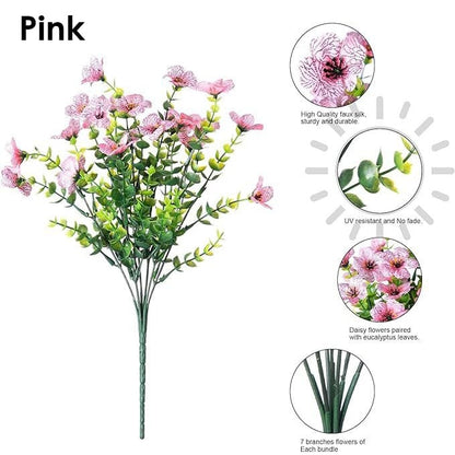 💥Upgraded High-Grade Material💐UV Resistant Fade-Free Colourful Artificial Flower