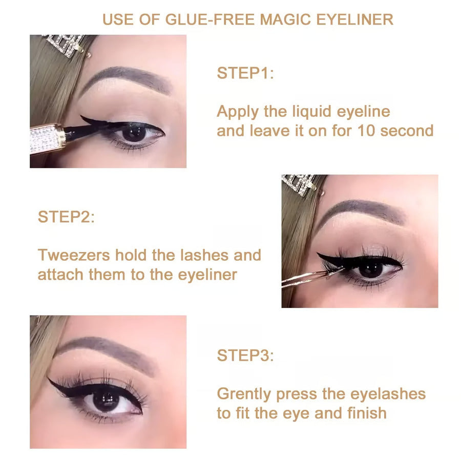 🔥 (Buy 1 Get 1 Free)New Self-adhesive Eyelash Glue Pencil
