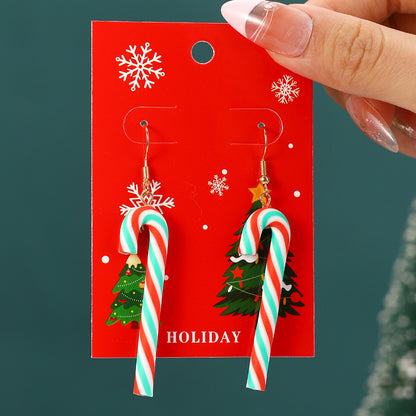 Christmas pendant earrings series