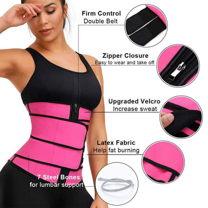 Belly shaping waist belt