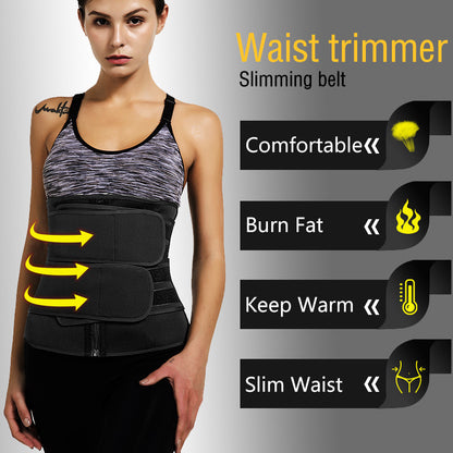 Belly shaping waist belt