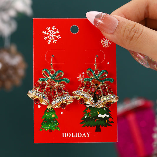 Christmas pendant earrings series
