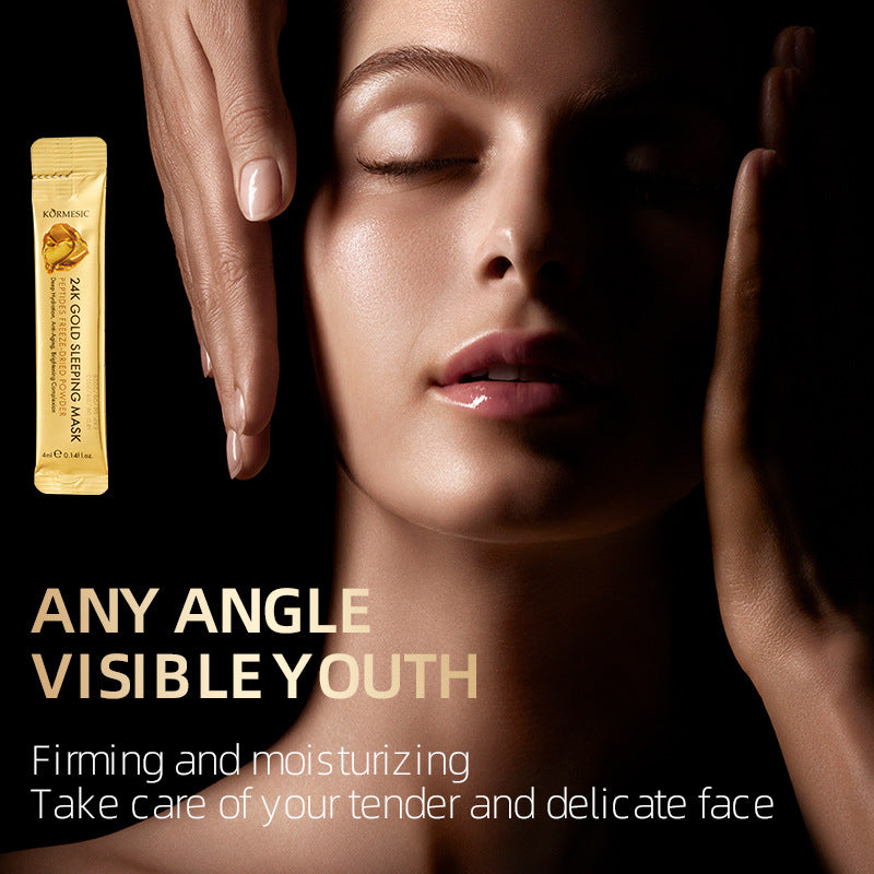 24K Gold Goodnight Sleep Facial Mask(20 pcs/1 Box)