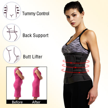 Belly shaping waist belt