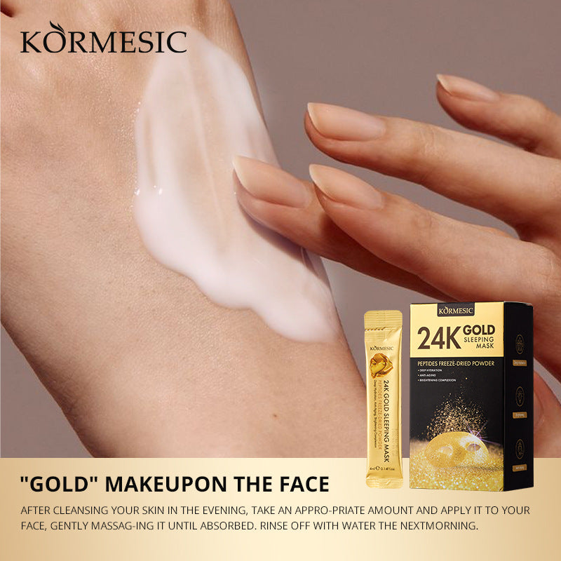 24K Gold Goodnight Sleep Facial Mask(20 pcs/1 Box)