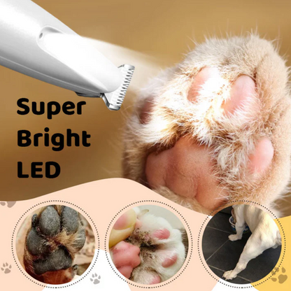 ⏰ Limited-time offer today only! 💥⏳Waterproof Rechargeable Pet Shaver with LED Light