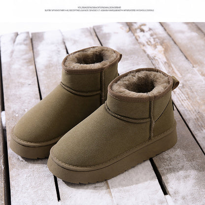 Platform Snow Boots (suggest choose one size larger)