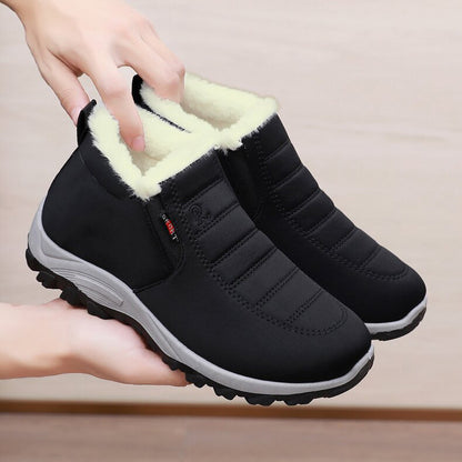 (Free Shipping) Unisex Non-slip Waterproof Snow Wool Boots