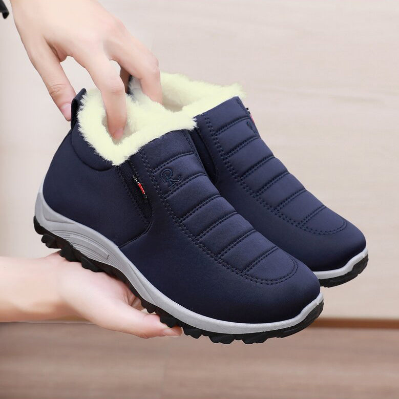 (Free Shipping) Unisex Non-slip Waterproof Snow Wool Boots