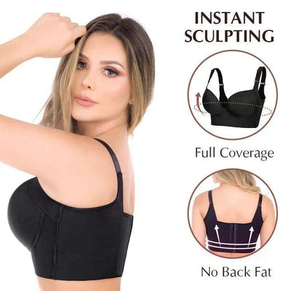 Full-Back Coverage Bra (2PCS)