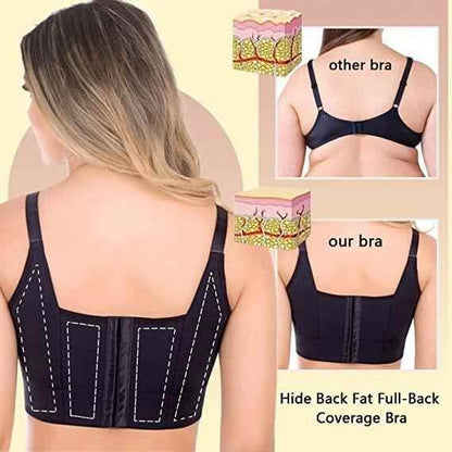 Full-Back Coverage Bra (2PCS)
