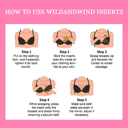 【BUY 1 GET 1 FREE】Instant Boost Sticky Inserts With 20 FREE Nipple Covers
