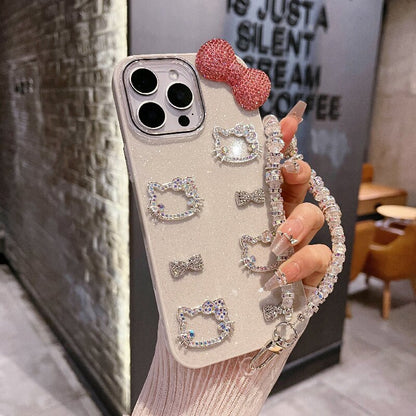 For iPhone case Hello Kitty with bow