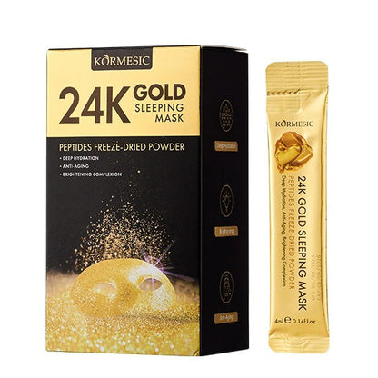 24K Gold Goodnight Sleep Facial Mask(20 pcs/1 Box)