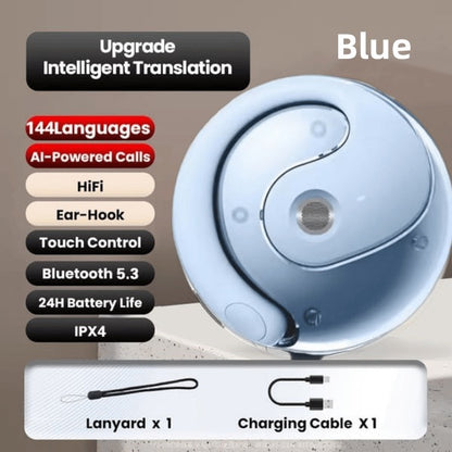 🔥AI Translation Wireless OWS Bluetooth 5.4 Earphones
