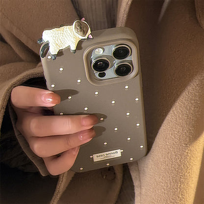 Suitable for iPhone case 3D cat iPhone 16