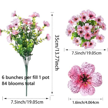 💥Upgraded High-Grade Material💐UV Resistant Fade-Free Colourful Artificial Flower