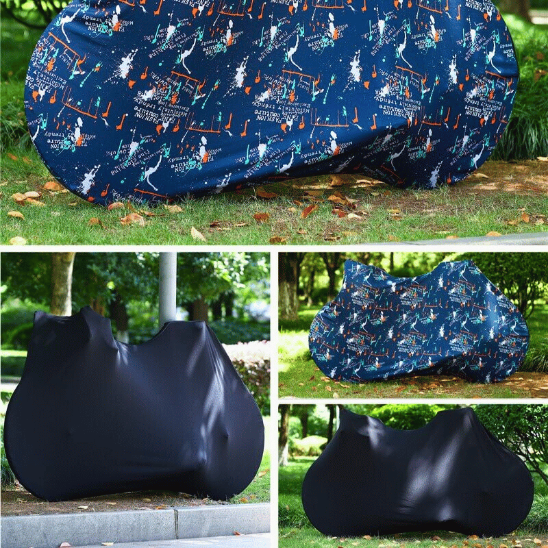 Bike Cover with Full Zip – Dustproof & Stretchable