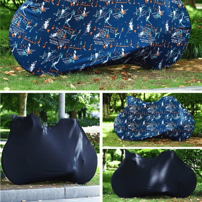 Bike Cover with Full Zip – Dustproof & Stretchable