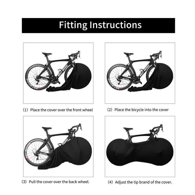 Stretch Bike Cover – Dustproof & Elastic Fit