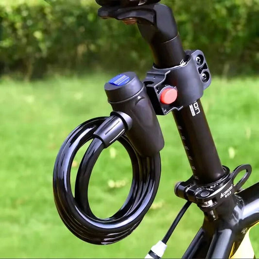 Bike Lock with Mount – Heavy Duty 80cm Anti-Theft Cable
