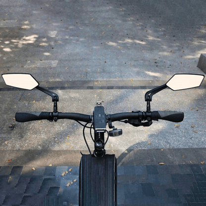 Adjustable Bike Mirror – Wide-Angle Rear View for Safe Cycling - 1 Pair