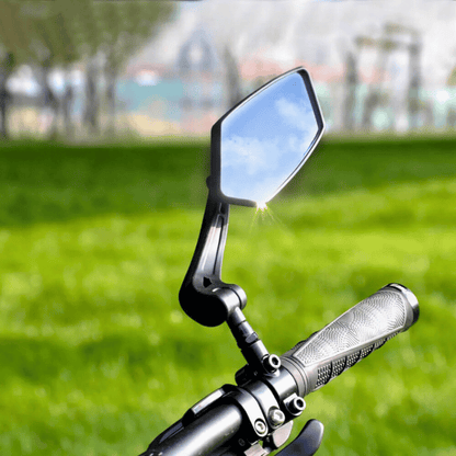 Adjustable Bike Mirror – Wide-Angle Rear View for Safe Cycling - 1 Pair