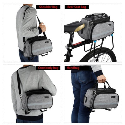 Rear Rack Bike Bag 20L – Waterproof & Large Capacity