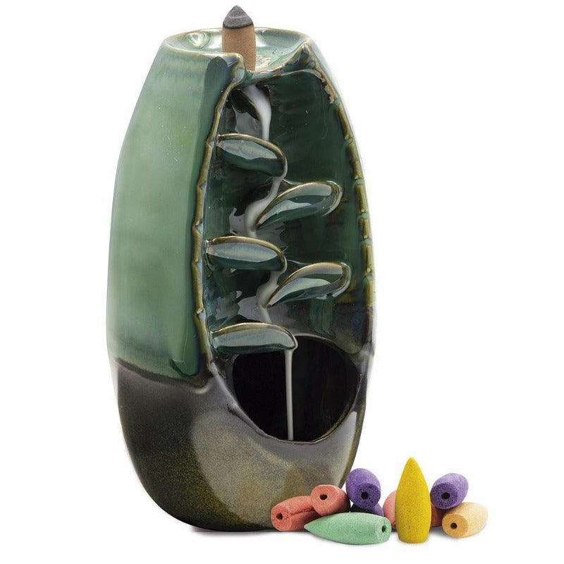 Cascading Waterfall Incense Burner