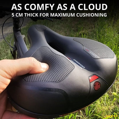 Comfort Bike Seat –  Pain-Free Support for Long Rides