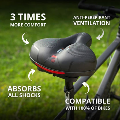 Comfort Bike Seat –  Pain-Free Support for Long Rides