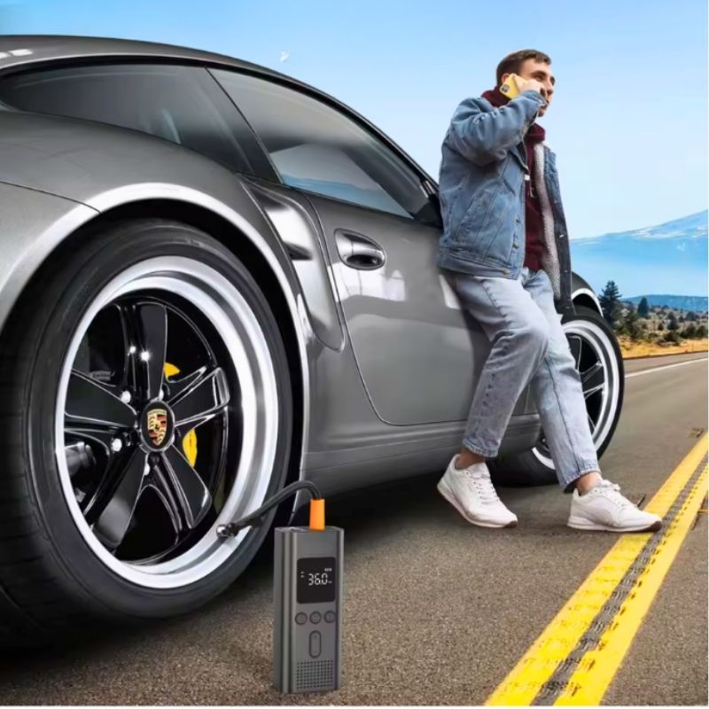 Cordless Tyre Pump – Portable & Powerful