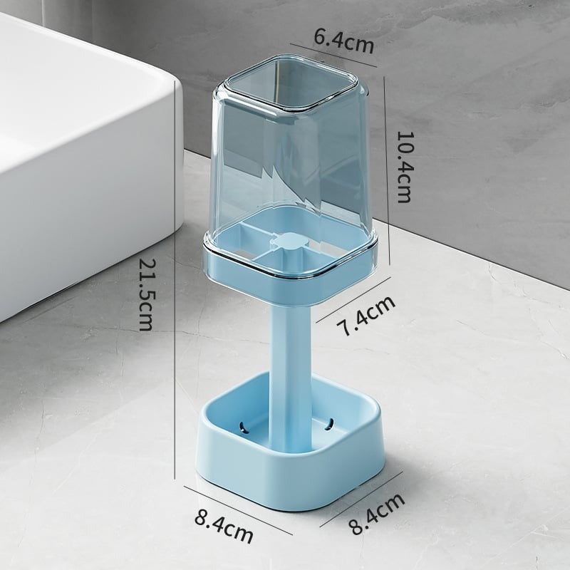 🪥 Stylish Toothbrush Holder with Cover