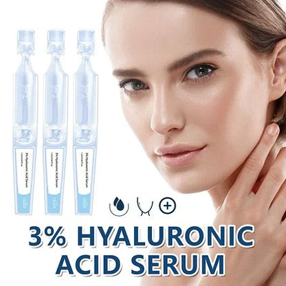 Ultra-Hydrating Serum | 3% Hyaluronic Acid Glass Skin Single-Use Vials Skincare Comfort