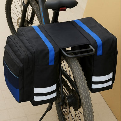 DualRack 30L Rear Bike Bags – Waterproof & Heavy-Duty