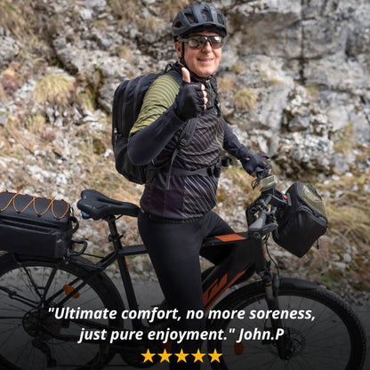 Gel Bike Seat – Ergonomic Comfort with Shock Absorption