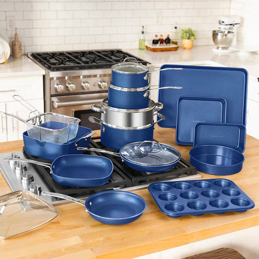 20 Piece Non-Stick Cookware Set