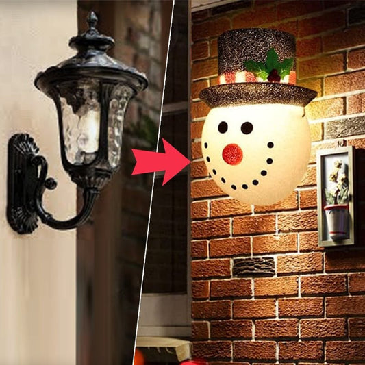 🎅Christmas Sale 49% OFF⛄️Snowman Porch Light Covers