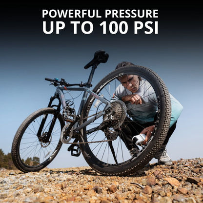 Mini Electric Bike Pump