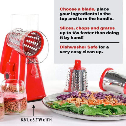 3 in 1 Food Slicer, Chopper, and Grater