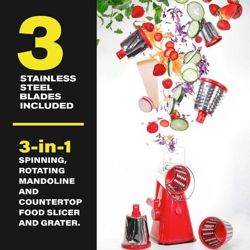 3 in 1 Food Slicer, Chopper, and Grater