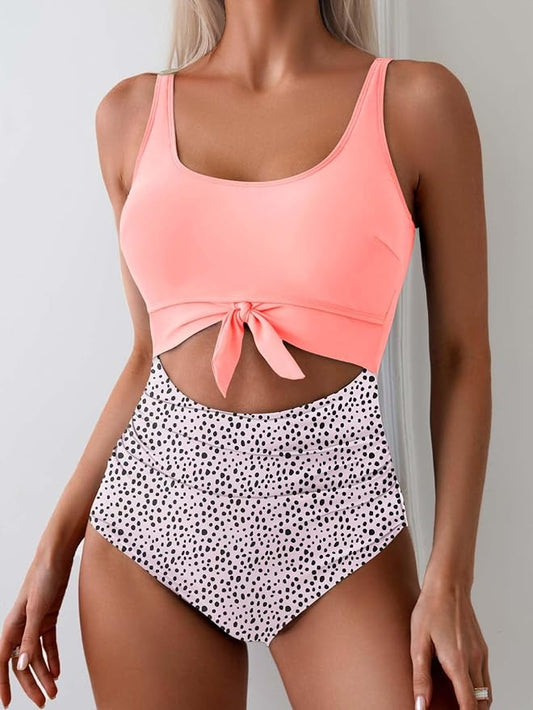 One Piece Swimsuit With Tummy Control