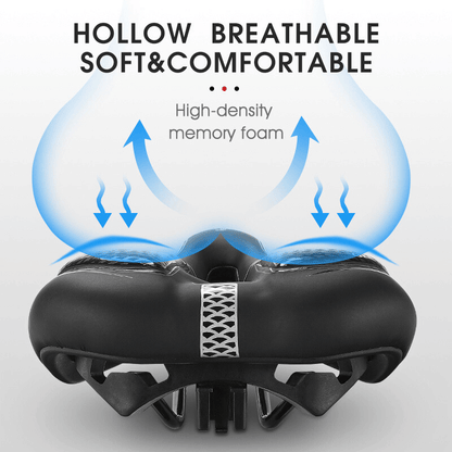 Padded Bike Seat – Ergonomic Foam for Comfort & Shock Absorption