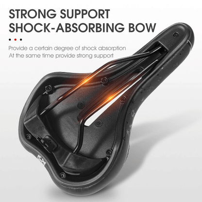 Padded Bike Seat – Ergonomic Foam for Comfort & Shock Absorption