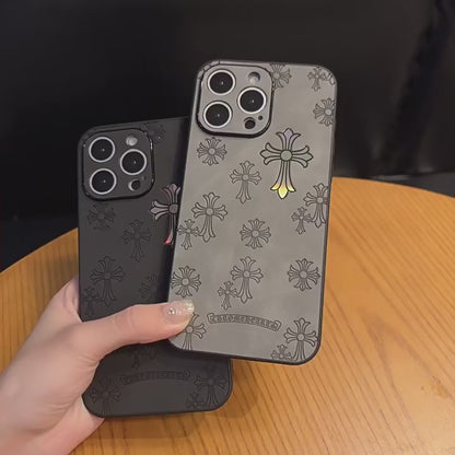 For iPhone case with leather cross
